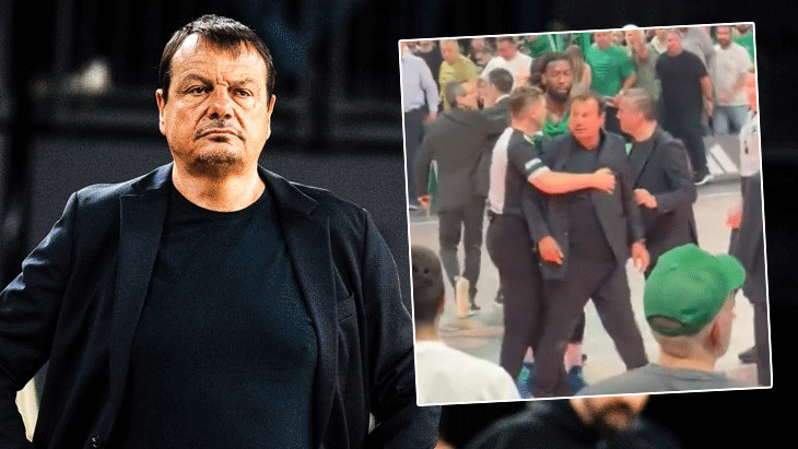 Ergin Ataman çılgına döndü! Hakemler sakinleştirdi