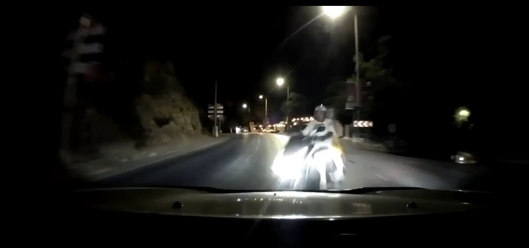 Muğla Bodrum'da iki kişinin öldüğü kaza anları kameraya yansıdı!