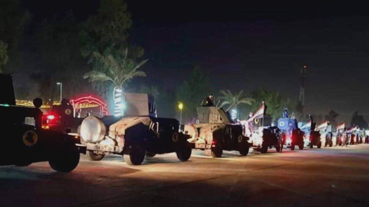 Irak'ın kalbine olağanüstü baskın! Yeşil Bölge'ye tanklarla girildi