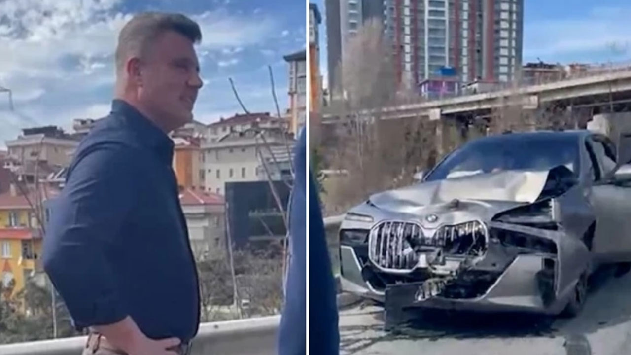Sadettin Saran, kazalı aracını satışa çıkardı!