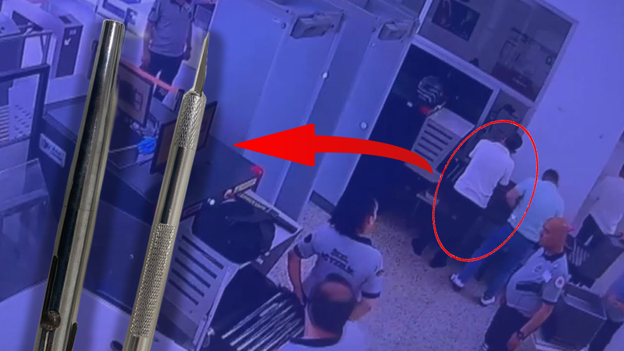 Bakırköy Adliyesi'ne kalem görünümlü suikast silahıyla girmeye çalıştı!