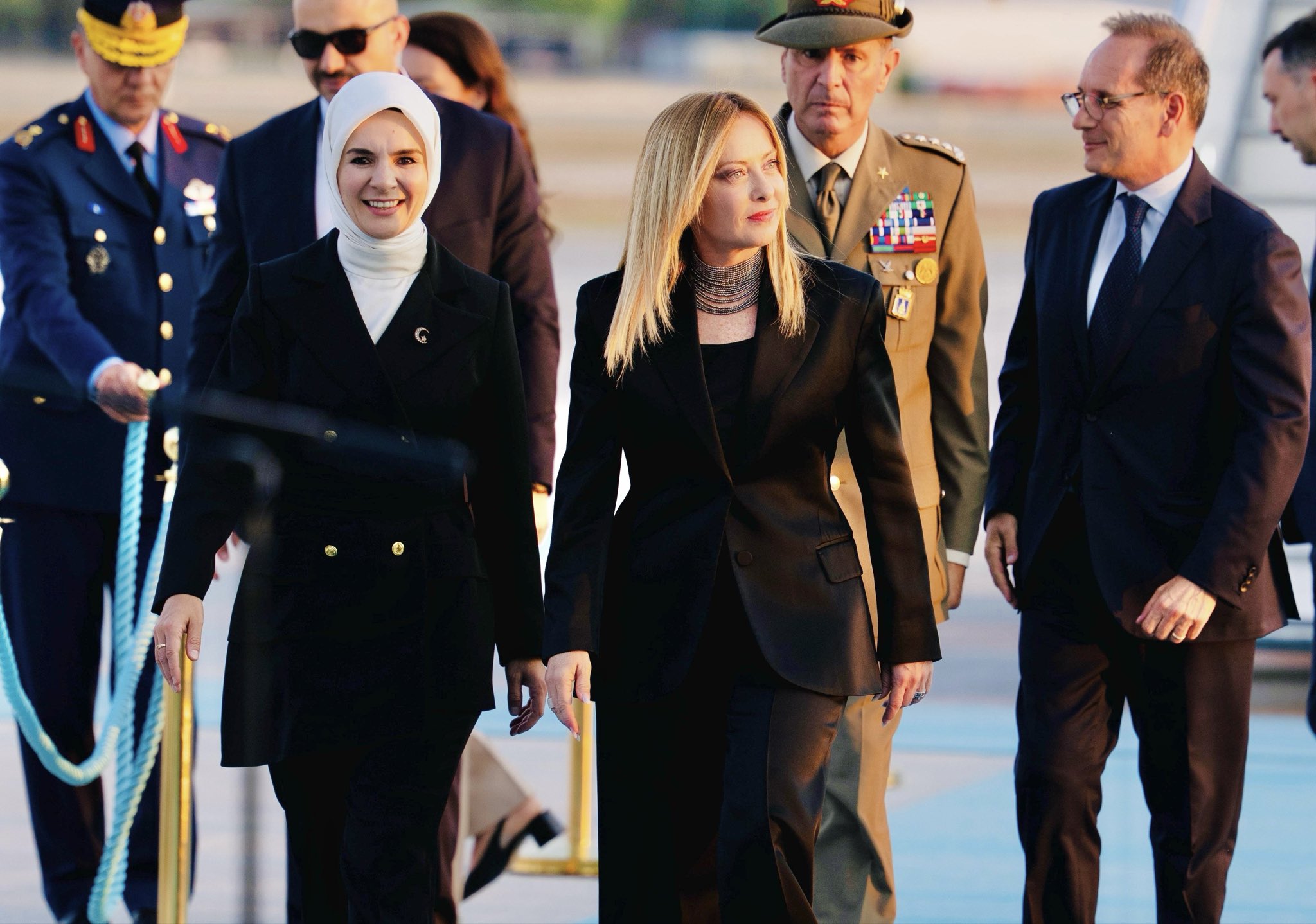 İtalya Başbakanı Giorgia Meloni Ankara'da!