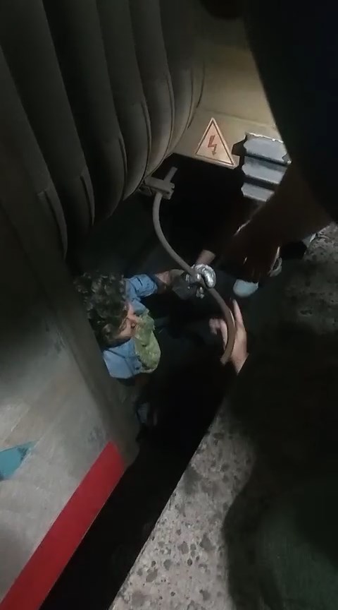 Marmaray'da akıl almaz olay!