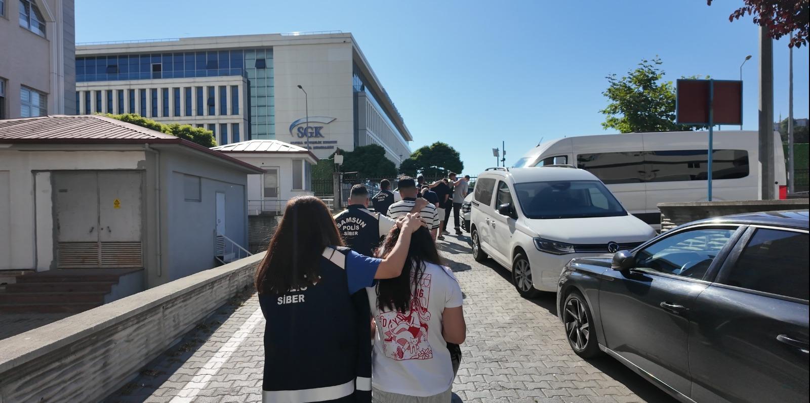 Samsun Siber'den dolandırıcılara baskın!