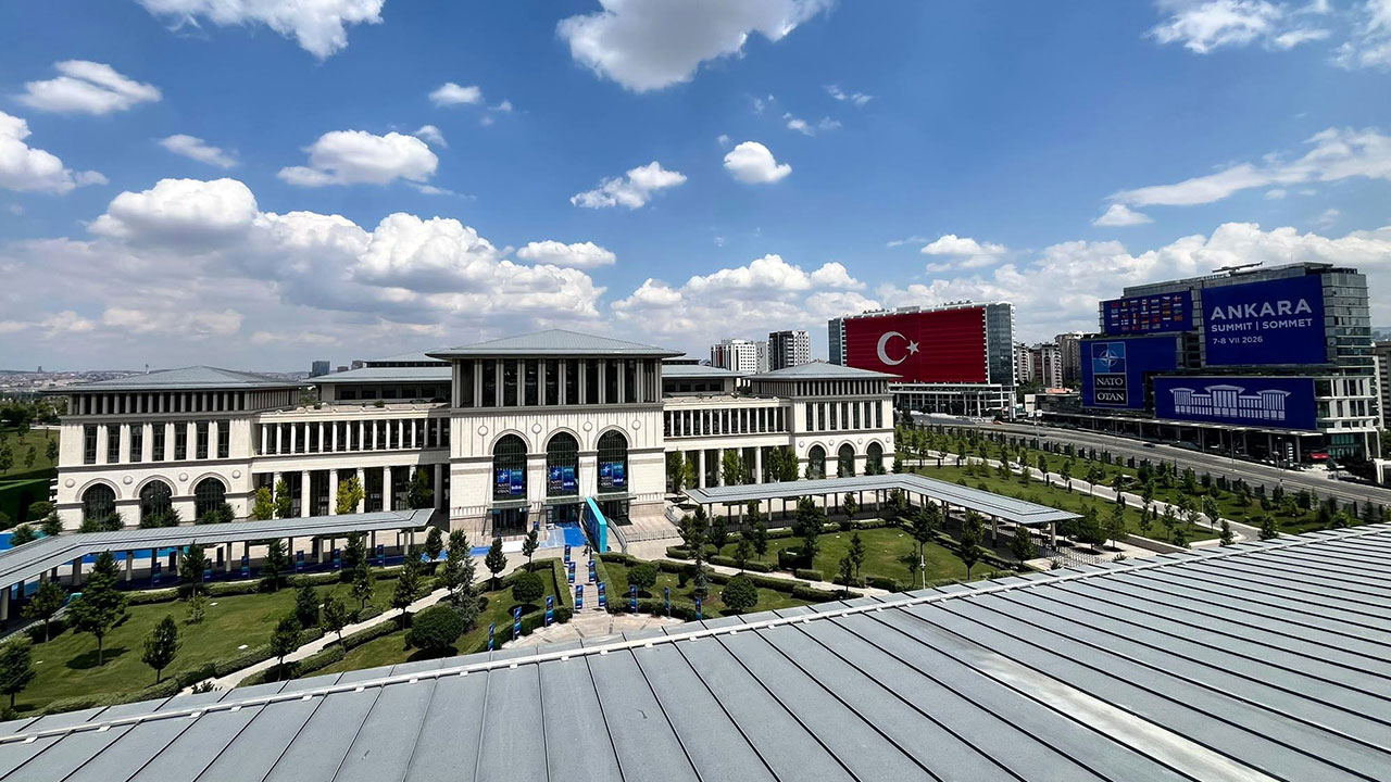 Cumhurbaşkanlığı Külliyesi'nde NATO hazırlıkları tamam!